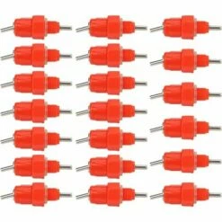 REGALI 20pcs Tetine Abreuvoir Poules Tetine Automatique Pour Poule Volaille Poulet Canard Distributeur D'eau Le Style Vis à Vis élevage Alimentation Du Bétail Abreuver équipement Rouge 9 REGALI 20pcs Tetine Abreuvoir Poules Tetine Automatique Pour Poule Volaille Poulet Canard Distributeur D'eau Le Style Vis à Vis élevage Alimentation Du Bétail Abreuver équipement Rouge -POULAILLER ET ÉLEVAGE DE LA BASSE-COUR Ventes 54077612 5