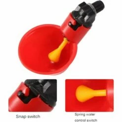 REGALOS 10 Coupes Automatiques Dabreuvoir De Poulet,mangeoire Dabreuvoir Automatique Doiseau De Poule De Poulet-équipement Dalimentation Dabreuvoir De Volaille Pour La Poule De Poulet Doiseau 8 REGALOS 10 Coupes Automatiques Dabreuvoir De Poulet,mangeoire Dabreuvoir Automatique Doiseau De Poule De Poulet-équipement Dalimentation Dabreuvoir De Volaille Pour La Poule De Poulet Doiseau -POULAILLER ET ÉLEVAGE DE LA BASSE-COUR Ventes 54079121 4