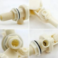 TINOR Lot De 2 Valve Flottante Pour Remplir Automatiquement Les Abreuvoirs Pour Chien, Bétail Et Moutons Valve à Boule D'arrêt Automatique De Remplissage 1/2" NPT -POULAILLER ET ÉLEVAGE DE LA BASSE-COUR Ventes 54186836 3