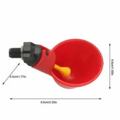 Abreuvoir Poulet 8.5x4.9x4.5cm Coleur De Rouge 10pcs FUIENKO -POULAILLER ET ÉLEVAGE DE LA BASSE-COUR Ventes 54326288 3