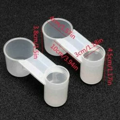 Pigeon Abreuvoir, 10pcs Plastique Volaille Cage Bol Poulet Soda Pop Bouteille D'eau Mangeoire Eau Oiseaux Tasses Boire Perroquet Mangeoire Oiseaux Pour Pigeon Perroquet,Starlight 8 Pigeon Abreuvoir, 10pcs Plastique Volaille Cage Bol Poulet Soda Pop Bouteille D'eau Mangeoire Eau Oiseaux Tasses Boire Perroquet Mangeoire Oiseaux Pour Pigeon Perroquet,Starlight -POULAILLER ET ÉLEVAGE DE LA BASSE-COUR Ventes 54459855 4