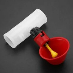 TINOR 5 Pièces Tasses à Boire De L'eau De Volaille Mangeoire à Oiseaux Abreuvoir Automatique En Plastique Pour Le Bétail Poulet Poule Poulailler Poulailler Arc D'alimentation(25mm,3/4") -POULAILLER ET ÉLEVAGE DE LA BASSE-COUR Ventes 54847741 5