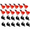 TINOR Distributeurs D'eau Automatique Pour Poulet Canard Volaille - Automatique De L'eau Potable Tasses Bird Coop Feed Volaille Poulet Volailles Abreuvoir D'eau Potable Tasses (12 Pcs)