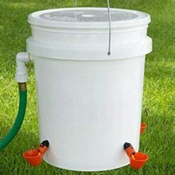 TINOR Distributeurs D'eau Automatique Pour Poulet Canard Volaille - Automatique De L'eau Potable Tasses Bird Coop Feed Volaille Poulet Volailles Abreuvoir D'eau Potable Tasses (12 Pcs) -POULAILLER ET ÉLEVAGE DE LA BASSE-COUR Ventes 54847763 4