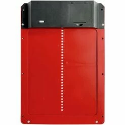 LIFCAUSAL Porte Automatique Pour Poulailler, Porte En Plastique Léger, Détection De Lumière, Ouverture Différée Le Soir Et Le Matin, Rouge