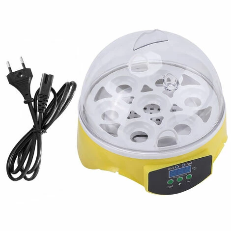 YB éleveur 7 Oeufs Affichage Incubateur Numérique Avec Contr?le De La Température éclosion EU Plug 220V -POULAILLER ET ÉLEVAGE DE LA BASSE-COUR Ventes 55204316 1