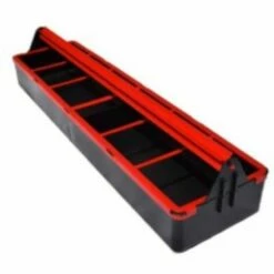 ARTEMA Alimentateur Rectangulaire Noir Avec Trous Et Poign_e Pour Nourrir Les Oiseaux Et Les Petits Animaux (60 Cm)