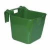 Kerbl Comedero Hangon 8L Pour Suspendre, Plastique R_sistant Aux Chocs, Avec Crochets, Vert, Circulaire, Avec Poign_e, 27 X 35 X 25 Cm, 8 L