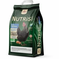 CHEMIN DES POULAILLERS Mélange Pour Poule Pondeuse Nutrisi Menu Pondeuse Bio 6kg - Gasco