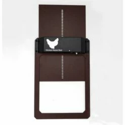 LUCKY-88 Porte De Poulailler Automatique Solaire En Plastique Renforcé - Porte Automatique De Poulailler Alimentée Par Batterie