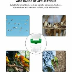 LTS FAFA 2 X Distributeur D'eau Pour Oiseaux Mangeoire Automatique Abreuvoir Pour Oiseaux Abreuvoir Pour Oiseaux -POULAILLER ET ÉLEVAGE DE LA BASSE-COUR Ventes 56640300 3