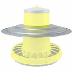 POULAILLER DIRECT Auvent En Tôle Galvanisée Pour Mangeoire Volailles 15,5 Kg - River Systems