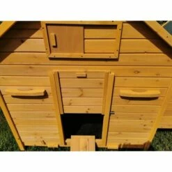 POULAILLER DIRECT Poulailler Bassette Xl Toit Shingle Noir 6 À 8 Poules - Noir -POULAILLER ET ÉLEVAGE DE LA BASSE-COUR Ventes 56645761 5