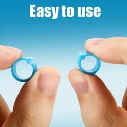 ROSIER 100 Pièces Bague Pour Pied D’Oiseaux Anneau D'Identification En Plastique Pigeon Bague 8mm Anneaux De Pied Pour Oiseaux Pour Marquage Fermes Élevage Depoussins De Caille De Perroquet Oiseaux Volailles,VEBTles -POULAILLER ET ÉLEVAGE DE LA BASSE-COUR Ventes 56707741 5