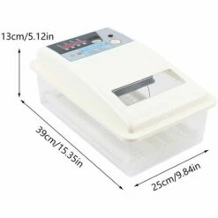 GOJOY Couveuse Automatique De 24 œufs De Poules à Affichage Digital De La Température 39 * 25 * 13 Cm Incubateur Automatique Mini Pour Couver Poule Canard Caille œufs De Canard -POULAILLER ET ÉLEVAGE DE LA BASSE-COUR Ventes 57331724 4