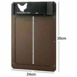 Ensoleillé 2022 Nouvelle Porte De Poulailler Automatique Tout En Plastique Poulailler Détection De Lumière Contrôle De Porte Porte De Poulailler Porte De Poulet Automatique -POULAILLER ET ÉLEVAGE DE LA BASSE-COUR Ventes 58658446 4