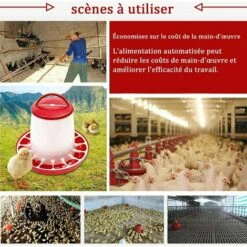 TINOR Farming Mangeoire Poule Volaille Anti Gaspillage 3 Kg -POULAILLER ET ÉLEVAGE DE LA BASSE-COUR Ventes 58831688 5