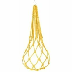 EINEMGELD Mangeoire à Légumes Pour Oiseaux - Grand Support Pour Mangeoire à Suspendre - Poules, Oies, Canards, Grands Oiseaux (Jaune)