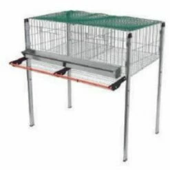 GOMEZ Y CRESPO Mangeoire Suspendue Dans Cage à Cailles, 0,7 M -POULAILLER ET ÉLEVAGE DE LA BASSE-COUR Ventes 59214237 3