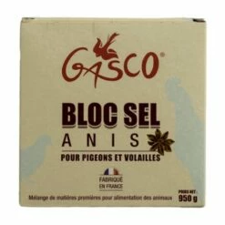 GASCO- Bloc Sel Anis Pour Poules
