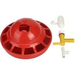 Ensoleillé Abreuvoir De Poulet, Abreuvoir Automatique De Volaille Accessoires Automatiques Pour L'élevage De Volailles De Poulailler -POULAILLER ET ÉLEVAGE DE LA BASSE-COUR Ventes 59597129 3