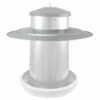 POULAILLER DIRECT Auvent Galvanisé Pour Mangeoire Poule 15 Et 20kg - River Systems