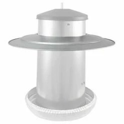 POULAILLER DIRECT Auvent Galvanisé Pour Mangeoire Poule 15 Et 20kg - River Systems