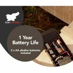 BENOBBY KIDS Porte Automatique De Poulailler, Porte En Plastique, Détection De Lumière, Minuterie D'ouverture Différée Du Soir Et Du Matin, 11 -POULAILLER ET ÉLEVAGE DE LA BASSE-COUR Ventes 59993881 5