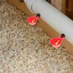 HEGUYEY 16Pcs Abreuvoir Poulet Abreuvoir Automatique Poule, Abreuvoir Mamelons D'eau De Volaille, Montage Latéral Horizontal Lot De Distributeur D'eau Potable Pour Oiseau Canard Poulet -POULAILLER ET ÉLEVAGE DE LA BASSE-COUR Ventes 60159589 4