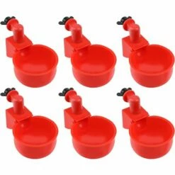 HEGUYEY 12pcs 3/8 Pouces Abreuvoirs Automatiques, Abreuvoir Poulet Abreuvoir Automatique Poule Tasse D'Abreuvoir De Poulet Mangeoire D'eau De Poulet Pour Poulet Canards Oiseaux Dindes -POULAILLER ET ÉLEVAGE DE LA BASSE-COUR Ventes 60159659 3