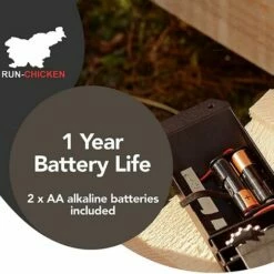 DECKON Ouvre-porte Automatique Pour Poulailler Poulailler Capteur De Lumière Plus Proche Black -POULAILLER ET ÉLEVAGE DE LA BASSE-COUR Ventes 61255697 4