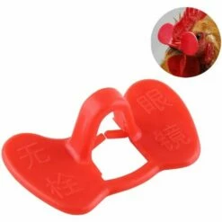 REGALOS 50 Pcs Lunettes De Poulet​, Pas De Lunettes De Poulet à Boulonner, Les Lunettes Anti-picage Des Poulets équipement Agricole Rouge -POULAILLER ET ÉLEVAGE DE LA BASSE-COUR Ventes 61583592 4