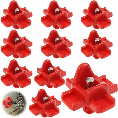 REGALOS 10 Pièces Abreuvoir De Poulet En Plastique Et En Acier Inoxydable 304 Abreuvoir Automatique De Mamelon De Poulet 32.5x34mm Abreuvoir D'oie De Poulet 1 REGALOS 10 Pièces Abreuvoir De Poulet En Plastique Et En Acier Inoxydable 304 Abreuvoir Automatique De Mamelon De Poulet 32.5x34mm Abreuvoir D'oie De Poulet