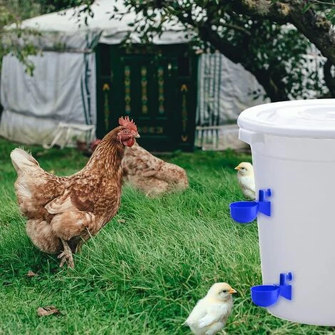 REGALOS Lot De 6 Abreuvoirs Automatiques 3/8", Abreuvoirs Automatiques Pour Poulet, Abreuvoirs Poulet Canard Dinde (bleu) 5 REGALOS Lot De 6 Abreuvoirs Automatiques 3/8", Abreuvoirs Automatiques Pour Poulet, Abreuvoirs Poulet Canard Dinde (bleu) – Image 5