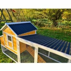 CHEMIN DES POULAILLERS Poulailler Toit Renforcé M Toit Plastique 6 À 8 Poules -POULAILLER ET ÉLEVAGE DE LA BASSE-COUR Ventes 6350886 4