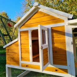 CHEMIN DES POULAILLERS Poulailler Toit Renforcé M Toit Plastique 6 À 8 Poules -POULAILLER ET ÉLEVAGE DE LA BASSE-COUR Ventes 6350886 5