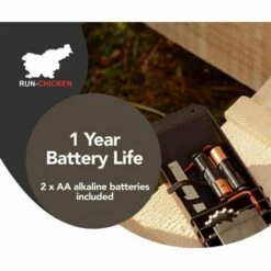 SINCèREETALI Porte Automatique De Poulailler, Porte En Plastique, Détection De Lumière, Minuterie D'ouverture Différée Du Soir Et Du Matin, 11 -POULAILLER ET ÉLEVAGE DE LA BASSE-COUR Ventes 63816071 5