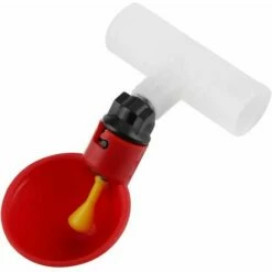 GroupM Bol à Boire Poulet Par Défaut 5 Pièces Avec Bol à Boire Automatique Mangeoire à Pigeon Pour Oiseaux D'élevage