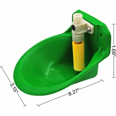 EAUDACè Mouton Automatique Bol D'eau De Chèvre Flotteur Mangeoires Potables Abreuvoir Abreuvoir Bovins Veau Truie Chien Cochon Porcelets Système De Patinage, 3 EAUDACè Mouton Automatique Bol D'eau De Chèvre Flotteur Mangeoires Potables Abreuvoir Abreuvoir Bovins Veau Truie Chien Cochon Porcelets Système De Patinage, – Image 3
