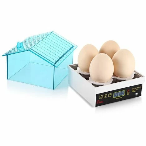 BENOBBY KIDS Incubateur 4 D'Oeufs Mini Incubateur Automatique Numérique D'Incubateur D'Oeufs Incubateur Oeufs Automatique Couveuse 4 Oeufs D'Incubation Éclosoir De Volaille Domestique Pour Poulets -POULAILLER ET ÉLEVAGE DE LA BASSE-COUR Ventes 64105696 1