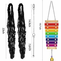 BAICCCF Accessoire Poulailler Lot De 4 Jouets De Poulet Xylophone Pour Poulailler, Brochettes De Légumes, Porte-fruits, Mangeoire Suspendue Pour Légumes Pour Accessoires De Poulailler, Jouets De Cloches De Poulet Pour Poules -POULAILLER ET ÉLEVAGE DE LA BASSE-COUR Ventes 64107278 2