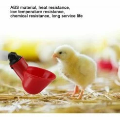 NAXUNNN 5 Pièces Tasses à Boire De L'eau De Volaille Mangeoire à Oiseaux Abreuvoir Automatique En Plastique Pour Le Bétail Poulet Poule Poulailler Poulailler Arc D'alimentation -POULAILLER ET ÉLEVAGE DE LA BASSE-COUR Ventes 64122373 4