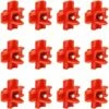 CARILLONSàVENT Tétine à Eau De Volaille, Abreuvoir Automatique Pour Tétine De Poulet Avec Montage Latéral Horizontal, Abreuvoir Pour Poulets Deau, Lot De 12 Carivent