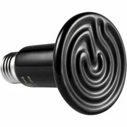 CARILLONSàVENT 100W Émetteur Radiateur Animaux Ampoule Infrarouge Chauffage En Céramique,Lampe De Reptile Pour Amphibiens, Serpent, Oiseaux,Tortue, Chat, Chien Carivent