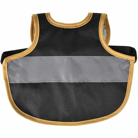 REGALI Selles De Poulet Tabliers De Volaille Avec Bandes élastiques Protecteurs De Poussins (noir) 4 REGALI Selles De Poulet Tabliers De Volaille Avec Bandes élastiques Protecteurs De Poussins (noir) – Image 4