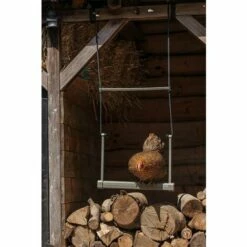 CHEMIN DES POULAILLERS Balançoire À Poules En Plastique Recyclé 40 Cm - Beeztees