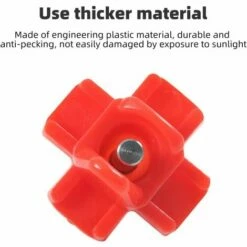 SLBRILLèRE 10 Pcs Abreuvoir Poulet, Eau Tétine Poule Alimentateur Fournitures De Volaille Automatique, Distributeur D'eau Canard à Montage Latéral Horizontal Pour Abreuvoir D'eau Propre -POULAILLER ET ÉLEVAGE DE LA BASSE-COUR Ventes 64707051 4