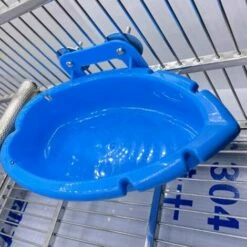 Bains Pour Oiseaux Accessoires De Cage à Oiseaux Bassin Cage De Perroquet Boîte De Bain Suspendue Baignoires à Oiseaux Bol De Baignoire, Baignoire Multifonction/Bol D'alimentation 56Vingt -POULAILLER ET ÉLEVAGE DE LA BASSE-COUR Ventes 64937874 5
