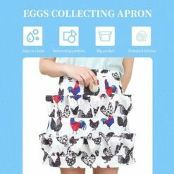 SLBRILLèRE Tablier De Récolte D'œufs Pour Poule, Poule, Canard, Oie, œufs De Maison, Pour La Ferme, La Cuisine, Le Travail (adulte-unisexe) -POULAILLER ET ÉLEVAGE DE LA BASSE-COUR Ventes 65032322 5