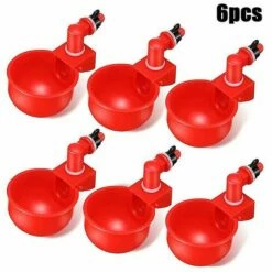 PERLE RARE Abreuvoir Automatique De Poulet, Bol, Bol D'abreuvoir De Volaille De Ferme Bol D'abreuvoir Automatique De Volaille Tasse D'abreuvoir De Poulet -POULAILLER ET ÉLEVAGE DE LA BASSE-COUR Ventes 65797333 5